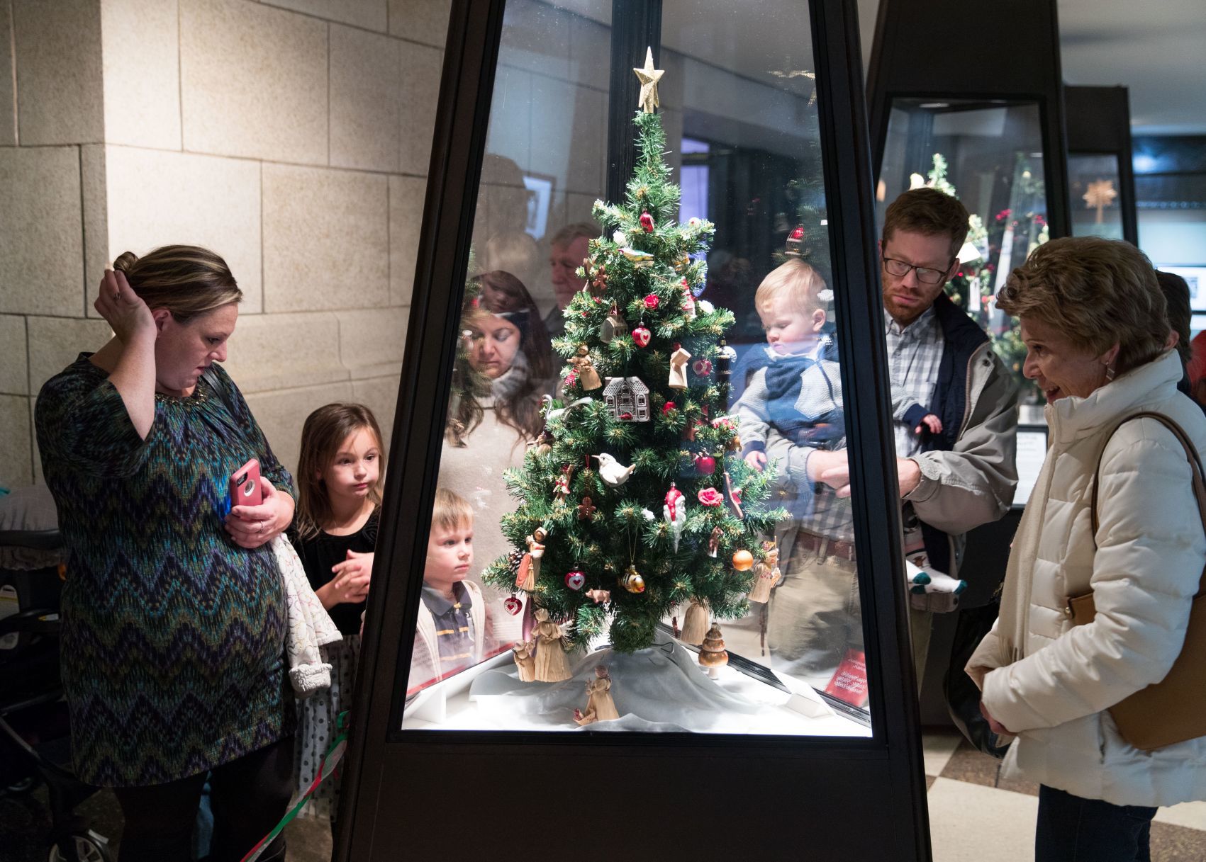 See some holiday cultural trees
